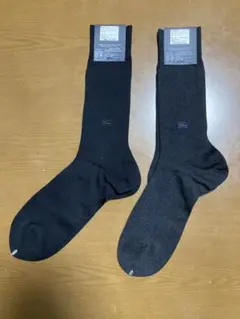 Burberryバーバリー　靴下ソックス　25-26センチ　2足セット