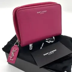 2026年最新】Saint Laurent カラー：ピンク系 レディース 二つ折り財布