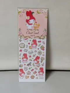 マイメロディ♡ふち箔クリアシール・サンリオ・たけいみき【新着品】