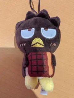 スシロー　はぴだんぶい　コラボ限定マスコット　バッドばつ丸 日焼け