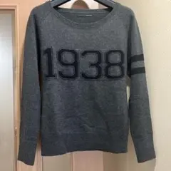 Zut en L'ile 1938ニットセーター グレー F