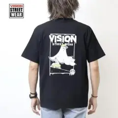 美品 ビジョンストリートウェア ゴーストスケーター おばけ 半袖 Tシャツ 黒