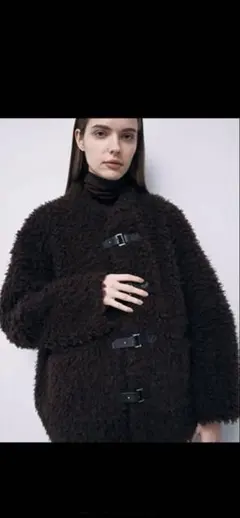 美品【STUNNING LURE】 22AWボアショートコート サイズ2