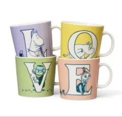 イッタラ　アラビア　ムーミン　マグカップ　LOVE ティーマ　iittala