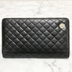 CHANEL（シャネル）マトラッセ 長財布 ブラック