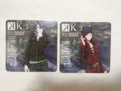 K SEVEN STORIES 伏見猿比古　八田美咲　コースター　パセラ K パセラ 伏見猿比古 八田美咲コースター - メルカリ