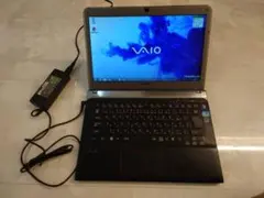 SONY VAIO（SVE14AC12N） ノートパソコン 本体 ブラックのサムネイル