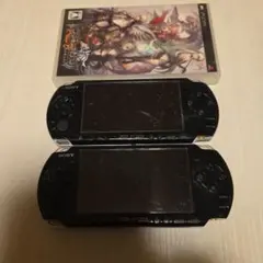 ジャンクSONY PSP-3000 2台セット UMDソフト付き