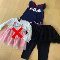 アンパンマン フィラ アズール 上下セット 女の子 95センチ まとめ売り