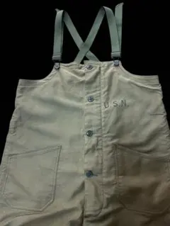 40's U.S.N. デッキパンツ　実物ヴィンテージ　Medium