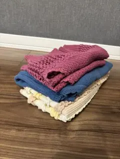 【kastane】ビスチェ４点　配色フリルキャミ　かぎ針ビスチェ