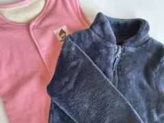 【フリース2点セット】スリーパー＆ジャケット