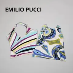 ☆194 EMILIO PUCCI ノースリーブ カットソー タンクトップ 2枚