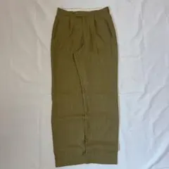 ゆ*と様 60s レーヨンスラックス アイボリー 襤褸 雰囲気 ドレープ