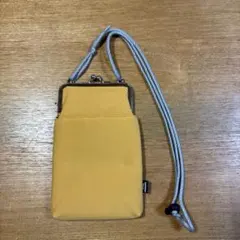 AYANOKOJI Sarei がま口　スマホショルダー ロープストラップ