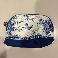 ESTEE LAUDER 花柄ポーチ　小鳥のポーチのサムネイル