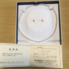 パール ネックレス ピアスセット