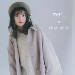 まる×ehka sopo サイドスリットコートのサムネイル