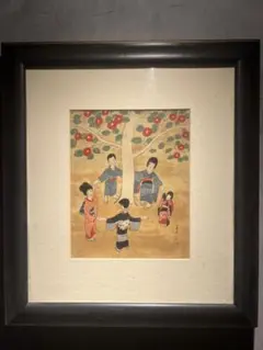絵画 中島潔 「風景 人物」 サイン 額装済み 肉筆手描き F6 絵画 中島潔 「風景 人物」 サイン 額装済み 肉筆手描き F6 - メルカリ