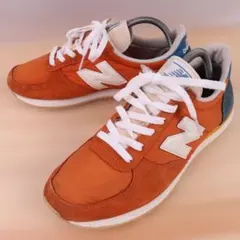 New Balance220オレンジスニーカーUS8.5/26.5cm m714