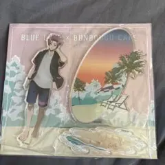 ブルーロック アクリルスタンド　糸師冴　文具カフェ　シーサイドモチーフジオラマ