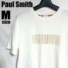 Paul Smith ストライププリント Tシャツ Mサイズ