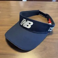 New Balance ゴルフ用サンバイザー ネイビーのサムネイル