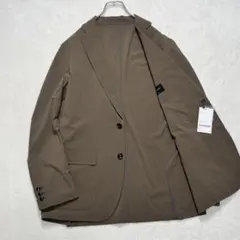 ソフネット｜未使用 2wayストレッチ パッカブル 2Bジャケット オリーブXL