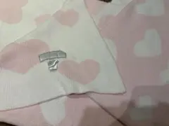 未使用elegant baby ハート柄ブランケット 97✖️82cm