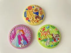 ディズニー　刺繍バッジ　セット