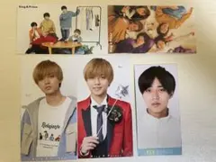 Myojo King&Prince 永瀬廉 厚紙カード デタカ 5枚セット