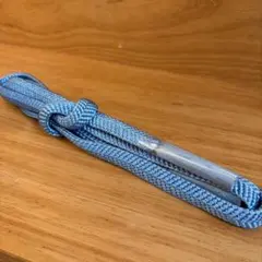正絹 帯締め 丸組 ブルー系 和装小物