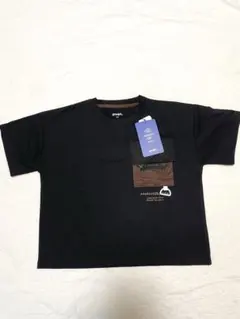 graniph グラニフ キッズ ナガスギルイヌ Tシャツ 120cm ブラック