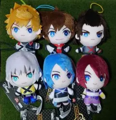 ナムコ限定　キングダムハーツ　マスコット　全6種　コンプリート