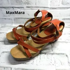 MaxMara マックスマーラ レディースサンダル イタリア製 36のサムネイル