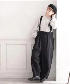 ソウルベリー O.W.Nすっきり可愛いサスペンダーパンツ