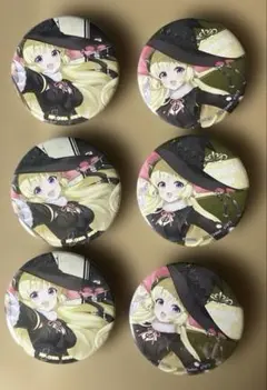 ホロライブ　角巻わため　缶バッチ　通常バージョン　6個セット