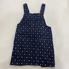 ポロ　エプロン　ネイビー