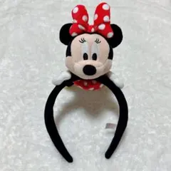 ディズニー　ミニーマウス ぬいぐるみ付きカチューシャ　ミニパル　ファンダーランド