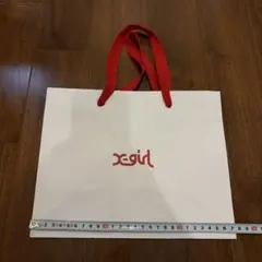 x-girl エックスガール ショッパー 紙袋 ギフトラッピング ショップ袋