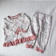 アプレレクール　ベビー 80cmパジャマ 花柄