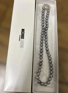 MICHIKO LONDON 【人工真珠】グレーパール ネックレス新品未使用のサムネイル