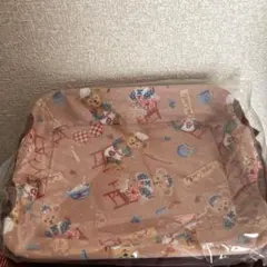 ダッフィースーベニア布付きトレイ新品未使用