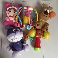 アンパンマン キャラクターぬいぐるみ おもちゃセット　色々セット