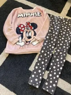 【お値下げ不可】H&M   ルームウェア　上下セット　ミニー　130cm