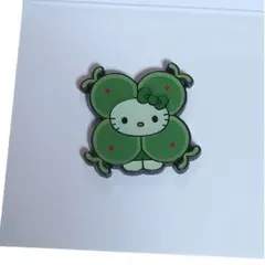 万博　日本館　ハローキティ 藻類コラボ シークレット　ピンバッジ　シアワセモ