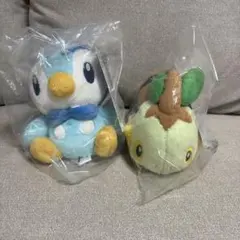 未開封 一番くじ ポケピース B賞 ポッチャマ ぬいぐるみ ポケモン タグ