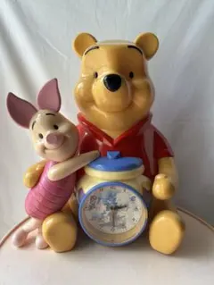 Disney Home くまのプーさん 貯金箱付き目覚まし時計 - メルカリ