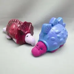 1997年　ダイナソーぬいぐるみ　ハッピーセット　2個まとめ売り 恐竜