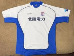 非売品カターレ富山練習着半袖シャツ ホワイト/ブルー サイズ0